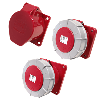 415v Panel mount sockets